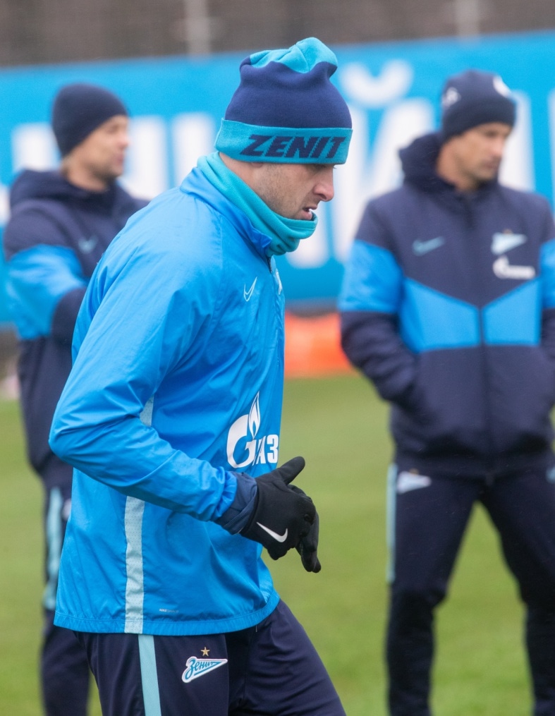 Открытая тренировка «Зенита» перед матчем с «Уралом»