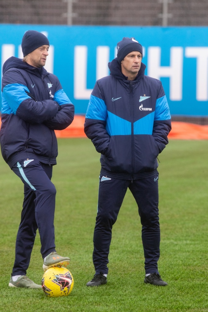 Открытая тренировка «Зенита» перед матчем с «Уралом»