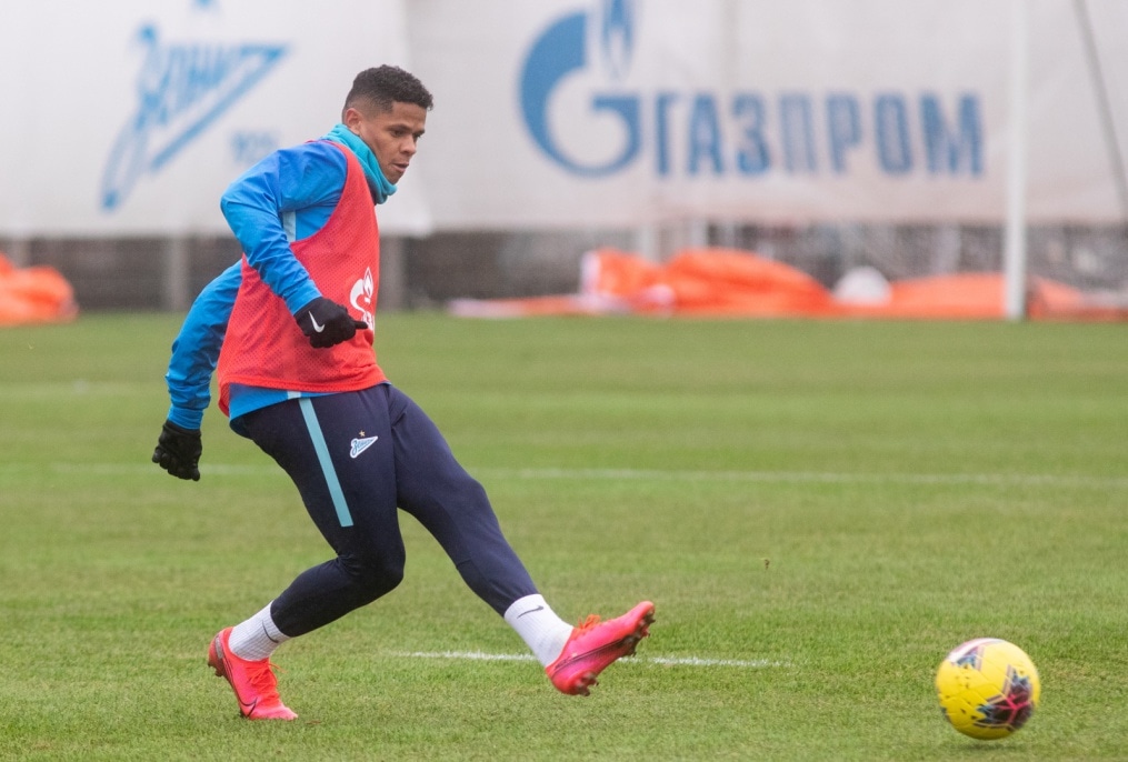 Открытая тренировка «Зенита» перед матчем с «Уралом»