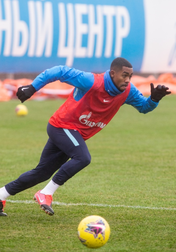 Открытая тренировка «Зенита» перед матчем с «Уралом»