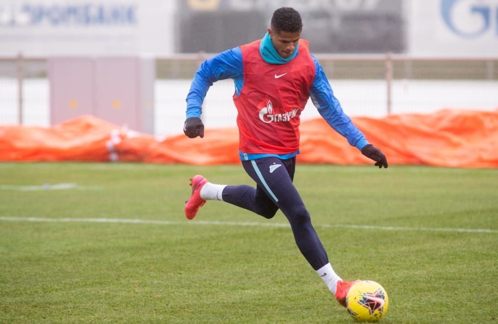 Открытая тренировка «Зенита» перед матчем с «Уралом»