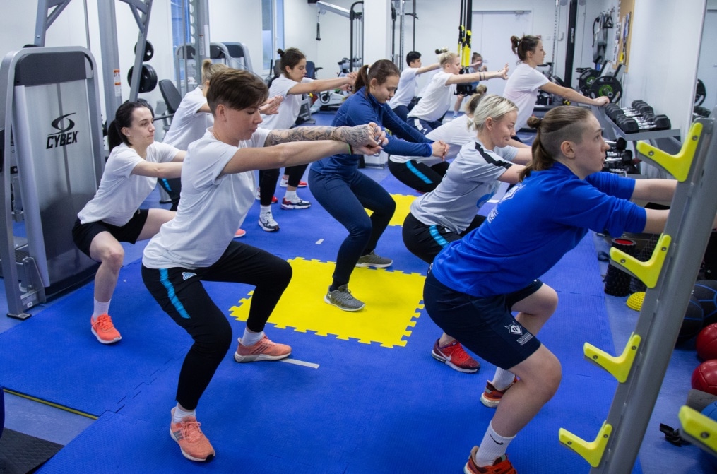 Учебно-тренировочный сбор ЖФК «Зенит»: 13 марта, вечерняя тренировка