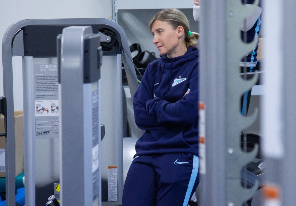 Учебно-тренировочный сбор ЖФК «Зенит»: 13 марта, вечерняя тренировка