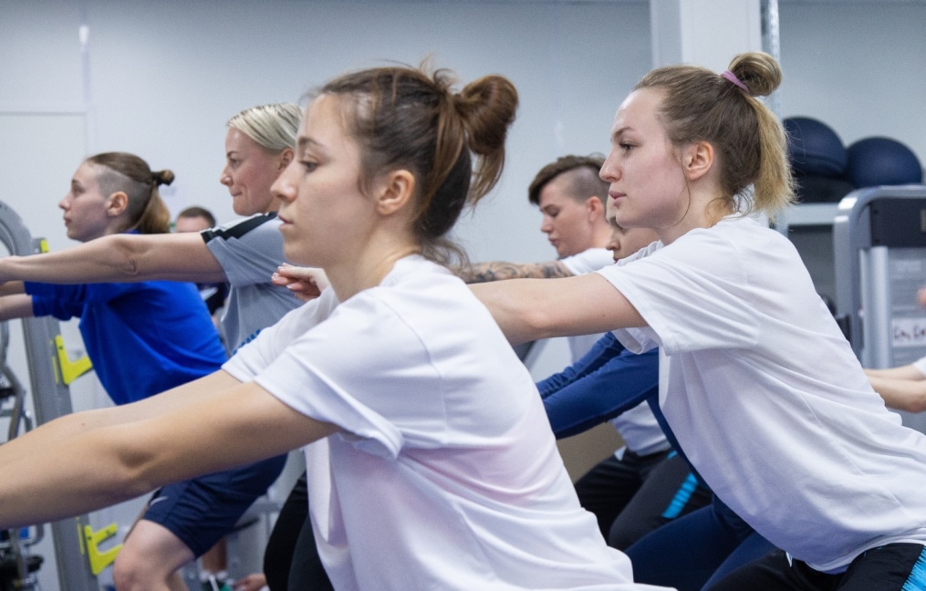 Учебно-тренировочный сбор ЖФК «Зенит»: 13 марта, вечерняя тренировка