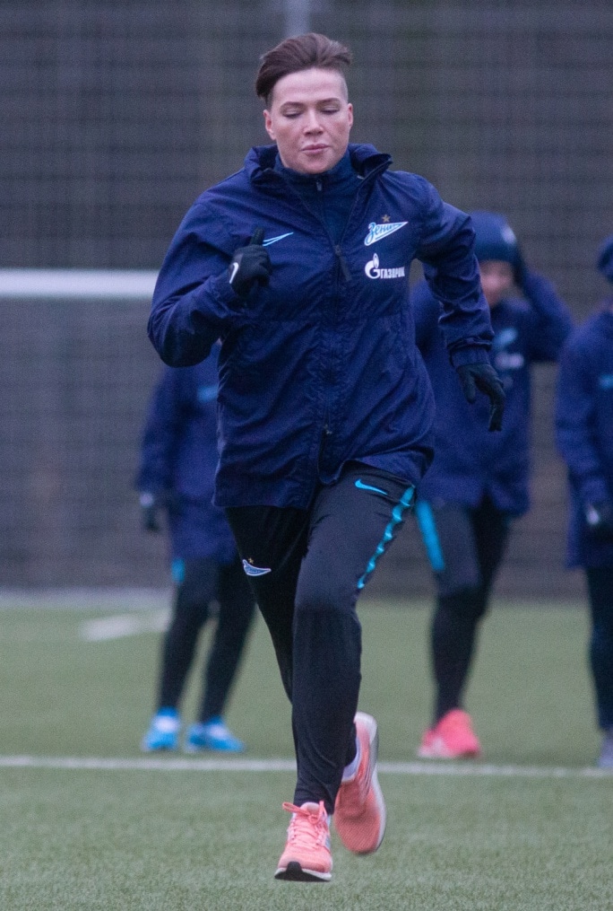 Учебно-тренировочный сбор ЖФК «Зенит»: 13 марта, вечерняя тренировка