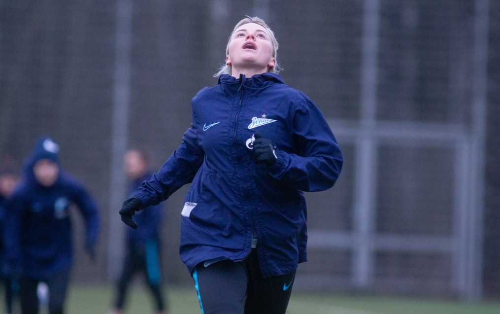 Учебно-тренировочный сбор ЖФК «Зенит»: 13 марта, вечерняя тренировка