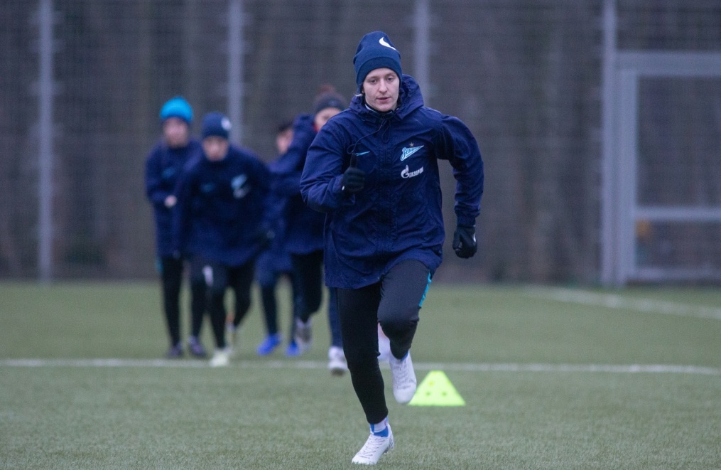 Учебно-тренировочный сбор ЖФК «Зенит»: 13 марта, вечерняя тренировка