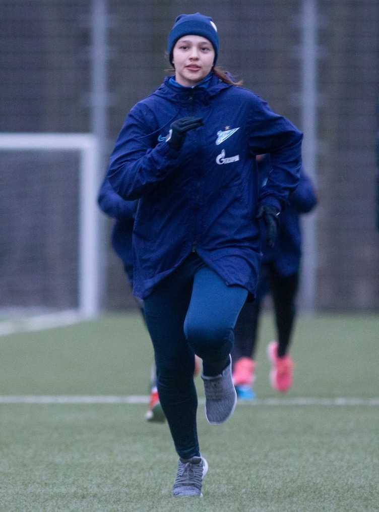 Учебно-тренировочный сбор ЖФК «Зенит»: 13 марта, вечерняя тренировка