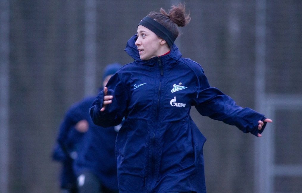 Учебно-тренировочный сбор ЖФК «Зенит»: 13 марта, вечерняя тренировка