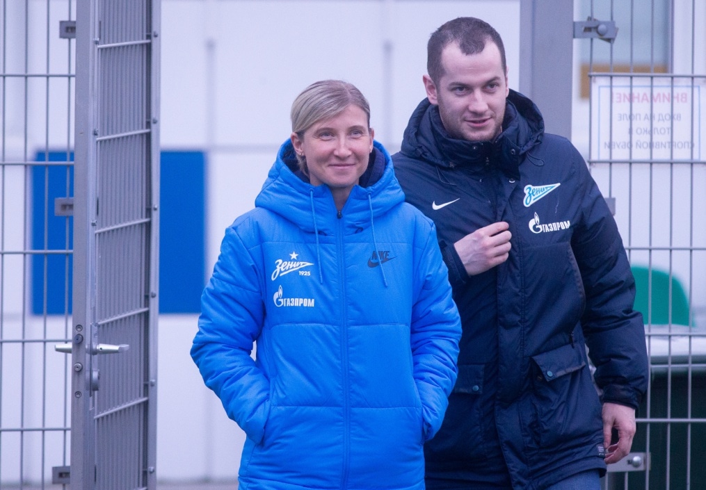 Учебно-тренировочный сбор ЖФК «Зенит»: 13 марта, вечерняя тренировка