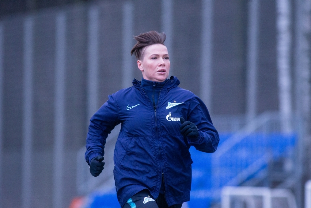 Учебно-тренировочный сбор ЖФК «Зенит»: 13 марта, вечерняя тренировка