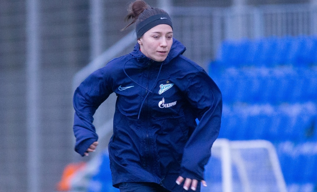 Учебно-тренировочный сбор ЖФК «Зенит»: 13 марта, вечерняя тренировка