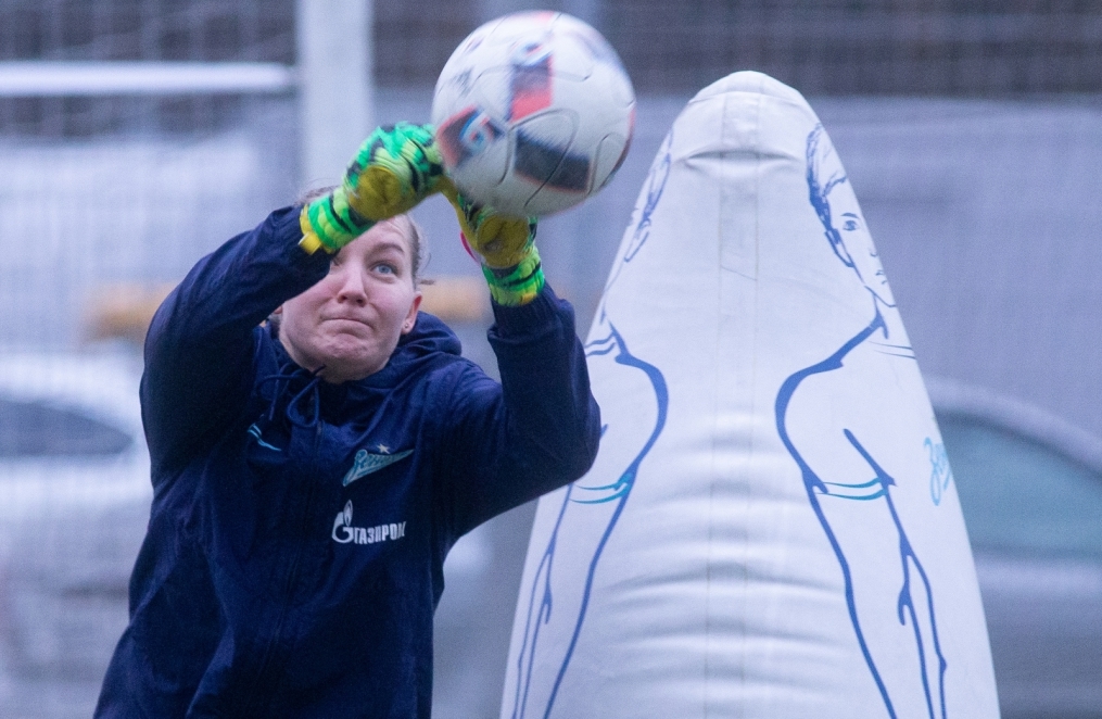 Учебно-тренировочный сбор ЖФК «Зенит»: 13 марта, вечерняя тренировка