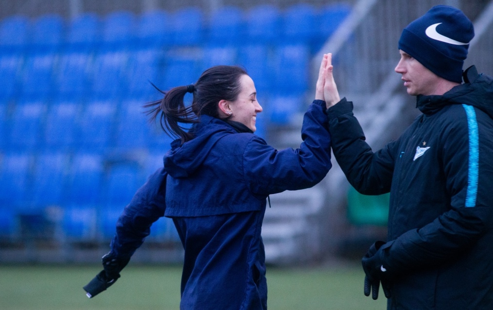 Учебно-тренировочный сбор ЖФК «Зенит»: 13 марта, вечерняя тренировка