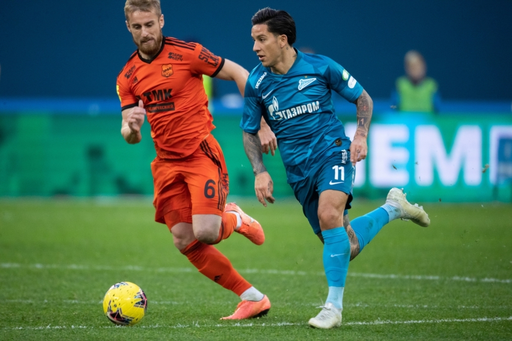 ТИНЬКОФФ Российская Премьер-Лига 2019/20, «Зенит» — «Урал»