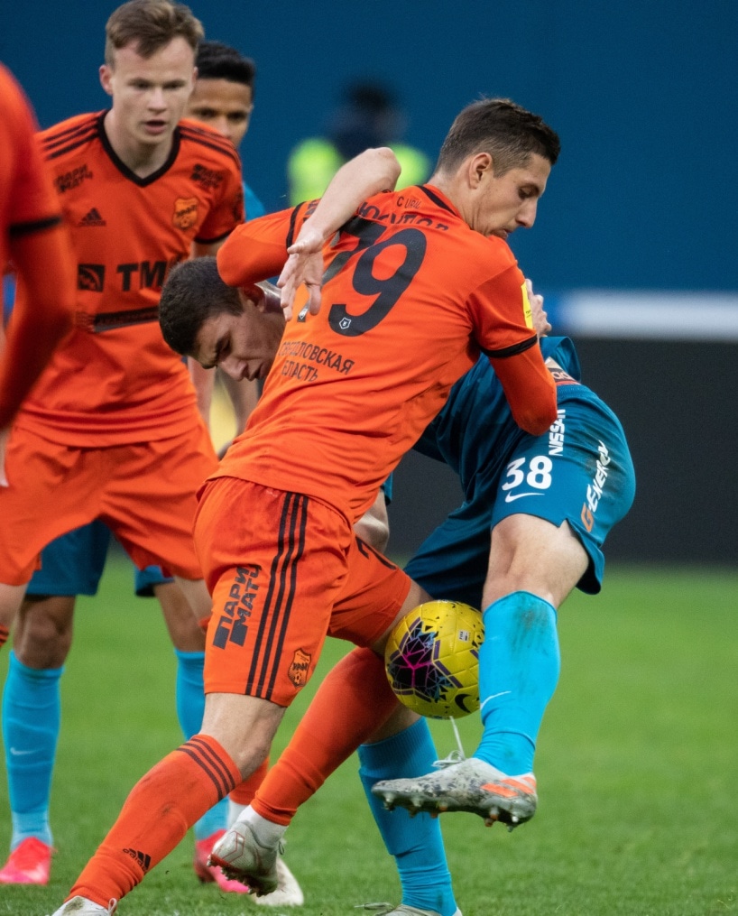 ТИНЬКОФФ Российская Премьер-Лига 2019/20, «Зенит» — «Урал»