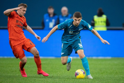 ТИНЬКОФФ Российская Премьер-Лига 2019/20, «Зенит» — «Урал»