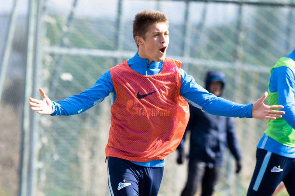 Второй зимний сбор «Зенита»-м в Турции: тренировка 8 февраля