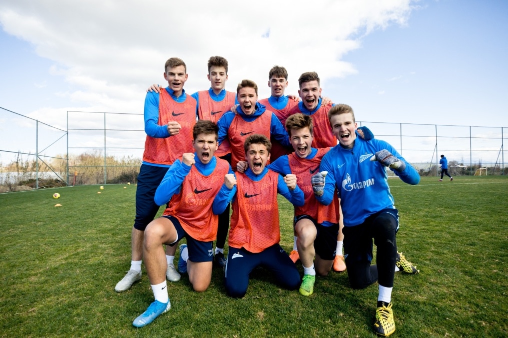 Второй зимний сбор «Зенита»-м в Турции: тренировка 8 февраля