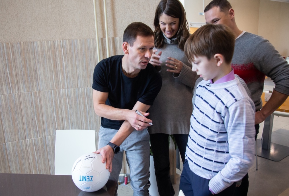 Съемки благотворительной программы «День ангела»