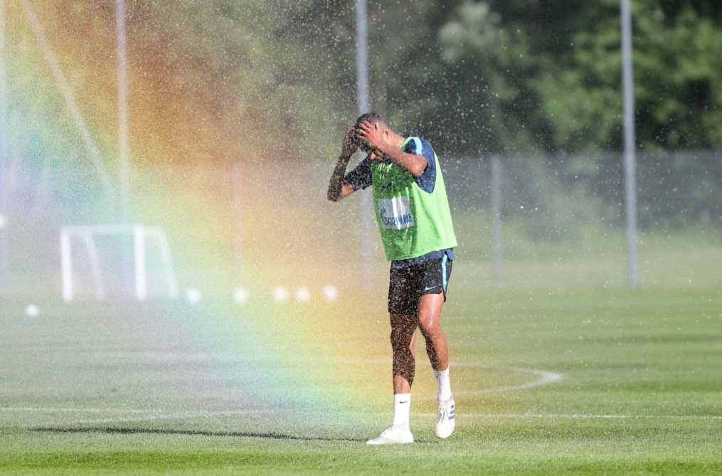 «Газпром»-тренировочные сборы в Австрии: 19 июня, вечерняя тренировка