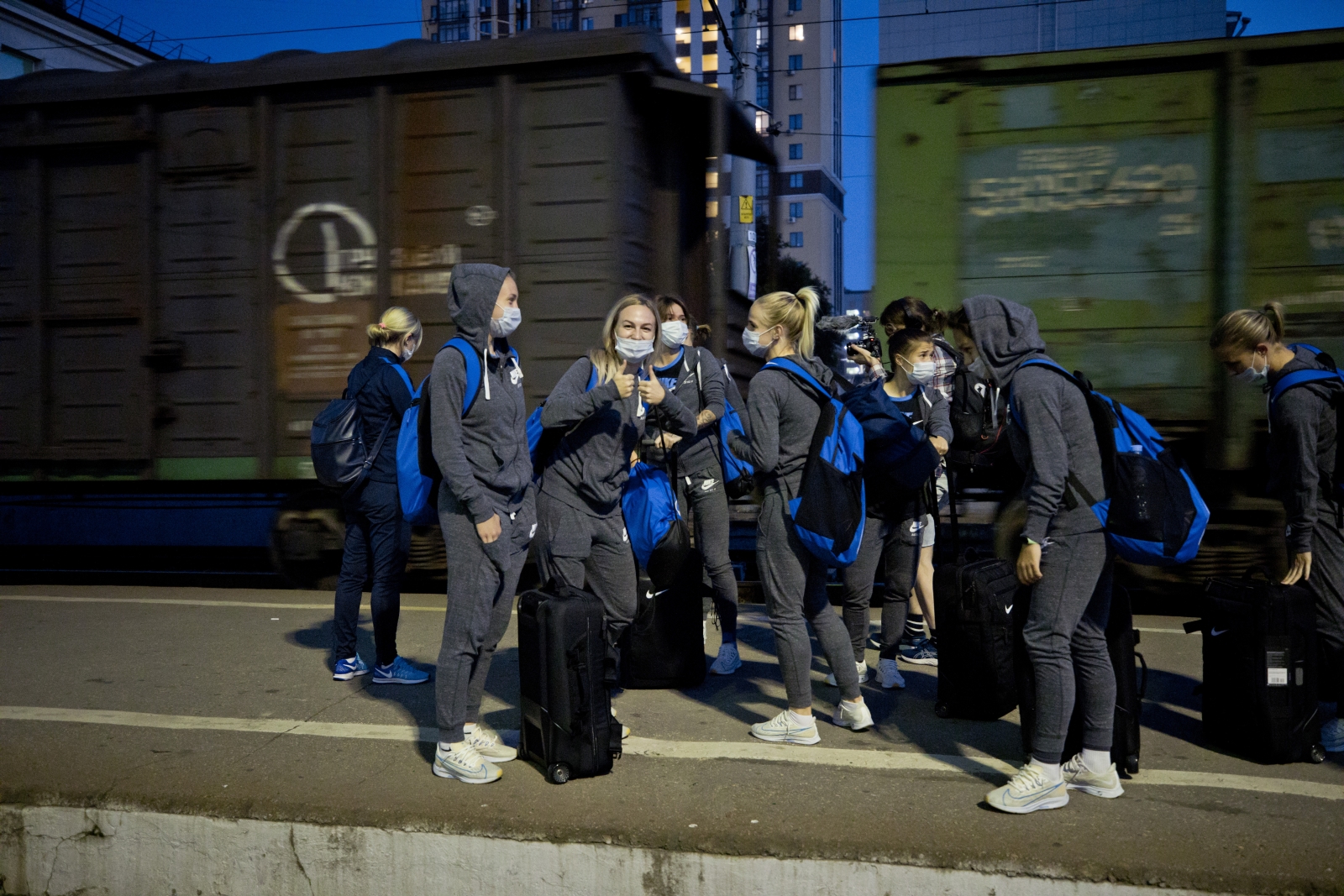 Поездка женской команды на матч «Рязань-ВДВ» — «Зенит»