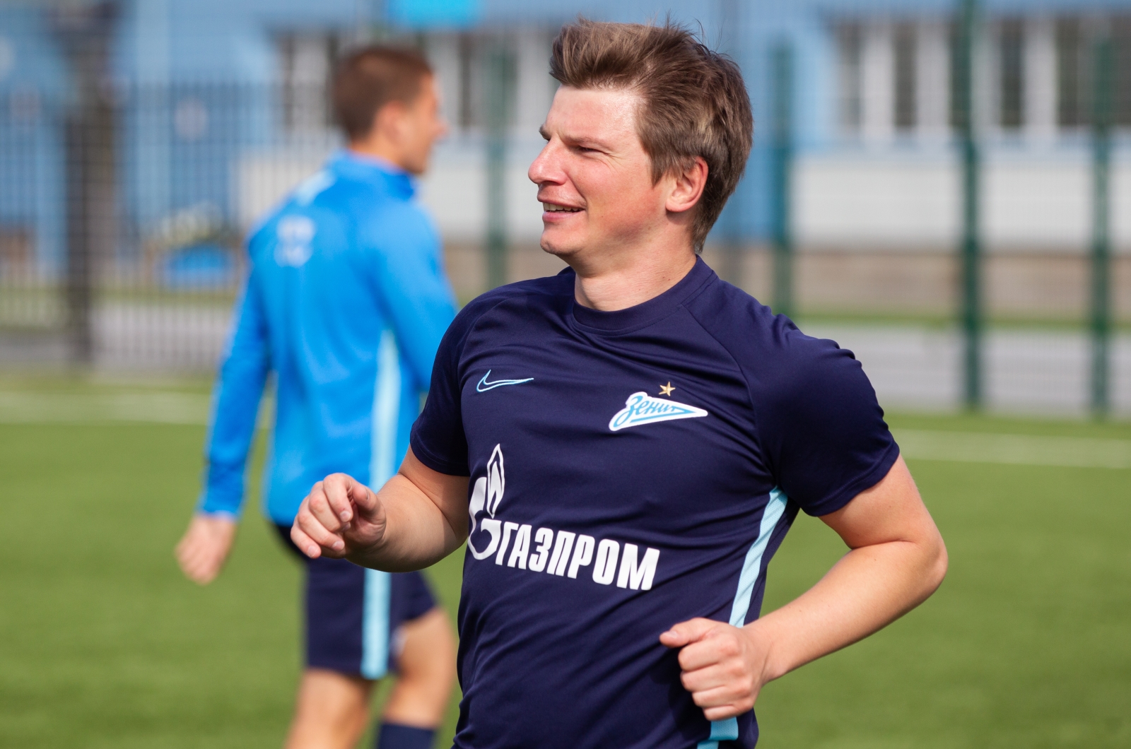 Андрей Аршавин принял участие в тренировке команды «Газпром»-Академии U-17
