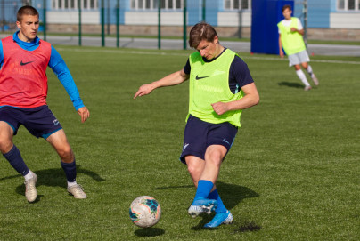 Андрей Аршавин принял участие в тренировке команды «Газпром»-Академии U-17
