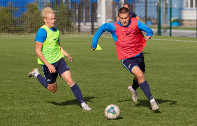 Андрей Аршавин принял участие в тренировке команды «Газпром»-Академии U-17