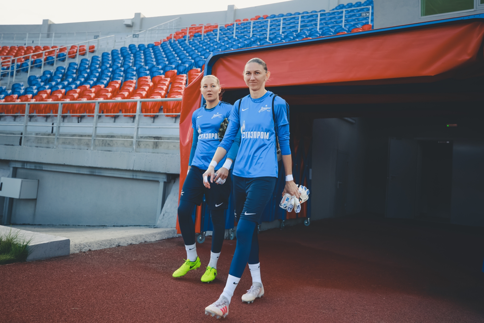 Тренировка женской команды в Красноярске