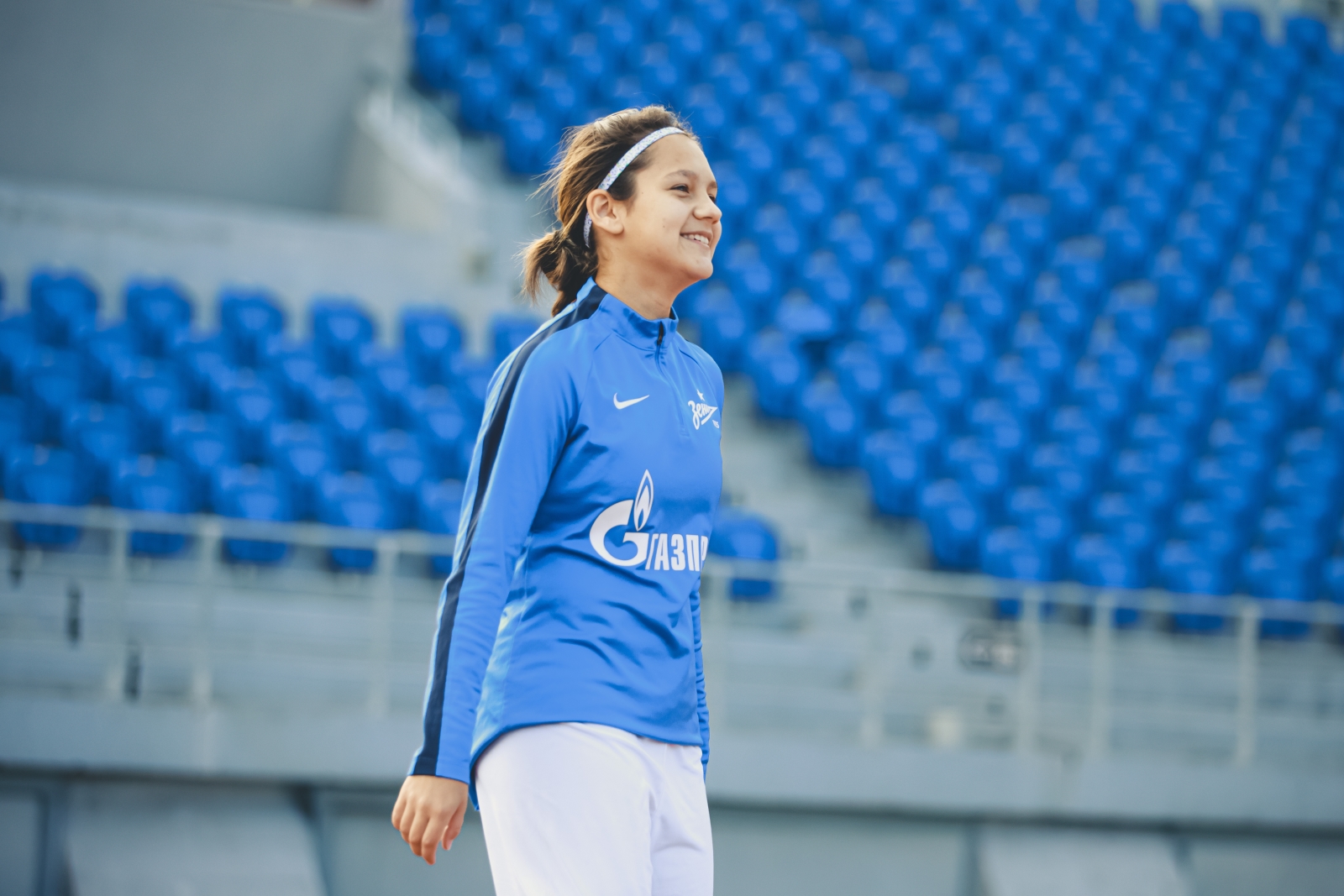 Тренировка женской команды в Красноярске