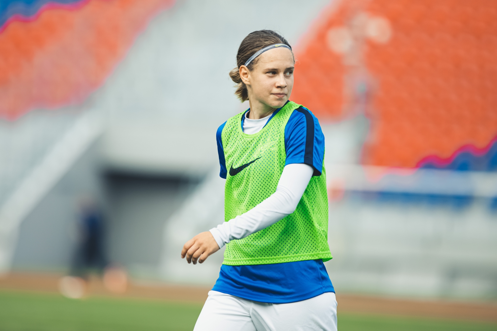 Тренировка женской команды в Красноярске