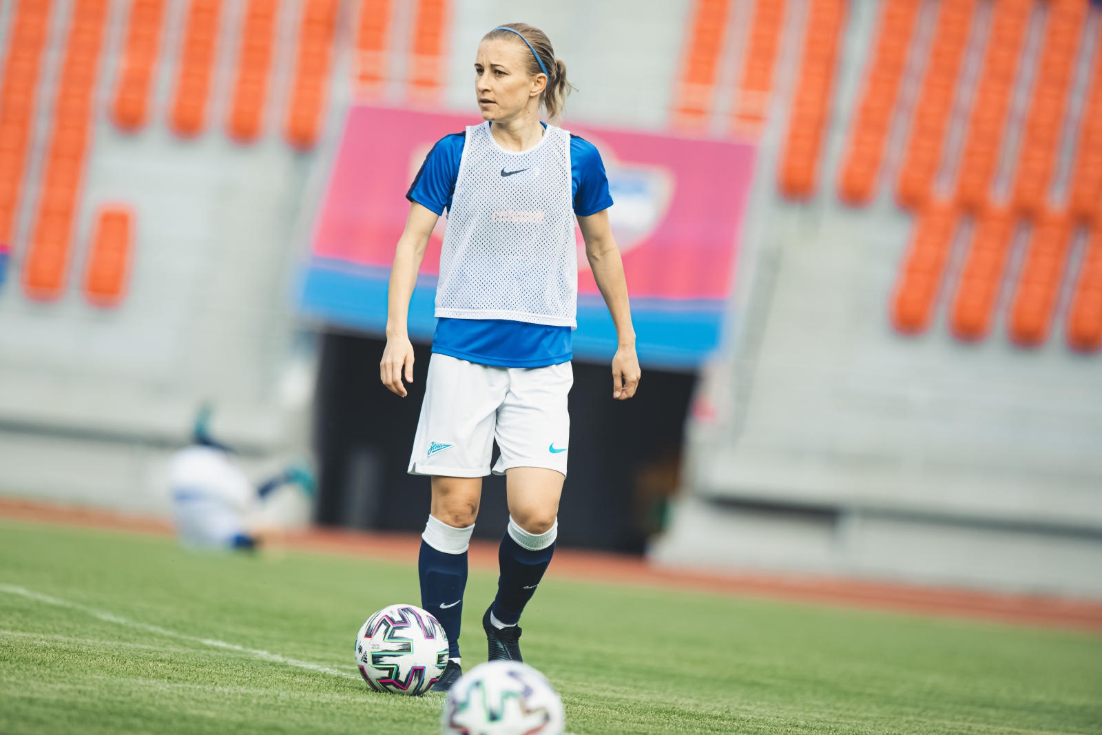 Тренировка женской команды в Красноярске