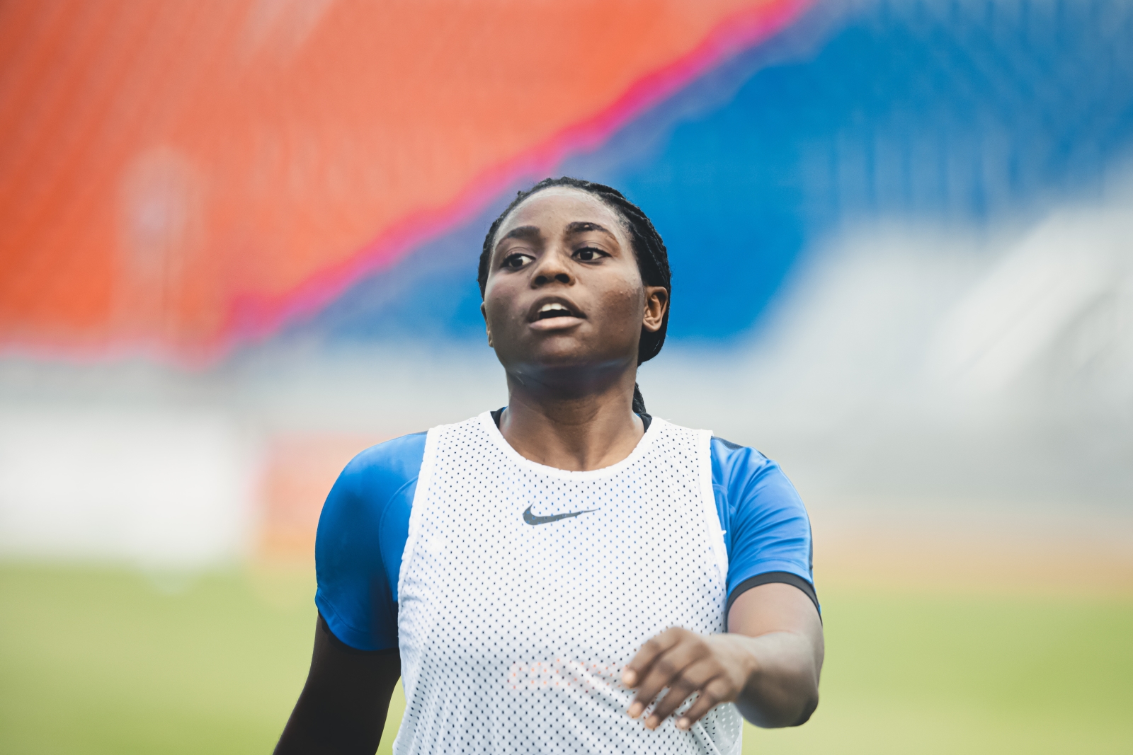 Тренировка женской команды в Красноярске