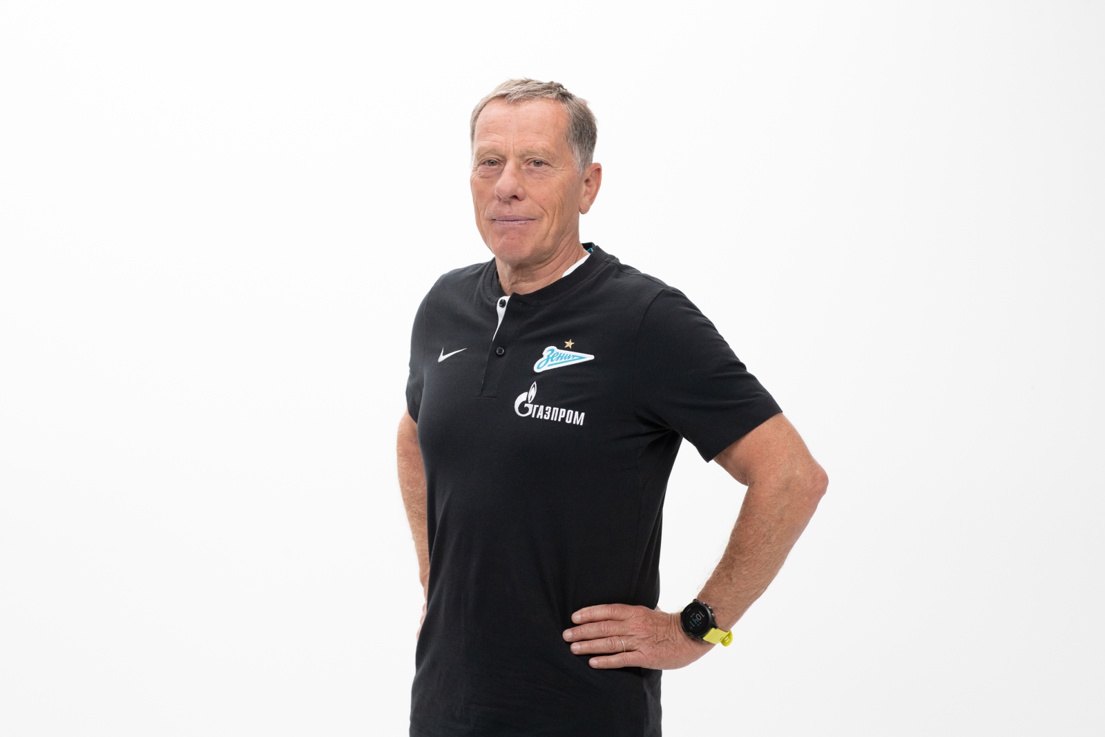 Фотосессия футболистов и тренеров основного состава ФК «Зенит» сезона 2020/21