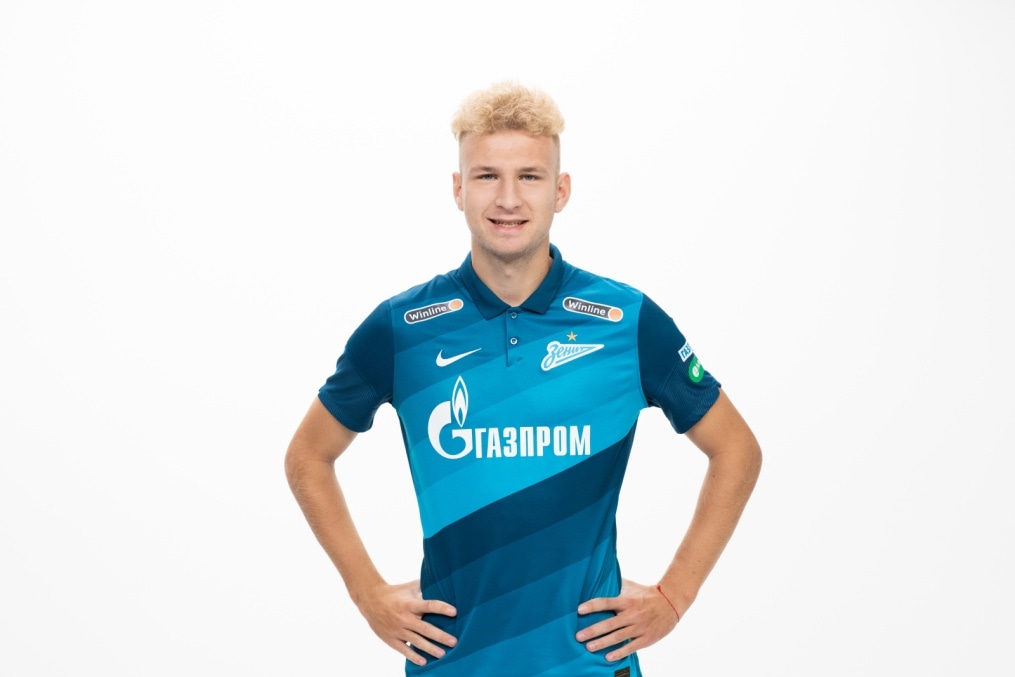 Фотосессия футболистов и тренеров основного состава ФК «Зенит» сезона 2020/21