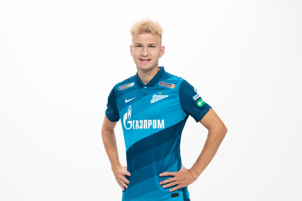 Фотосессия футболистов и тренеров основного состава ФК «Зенит» сезона 2020/21