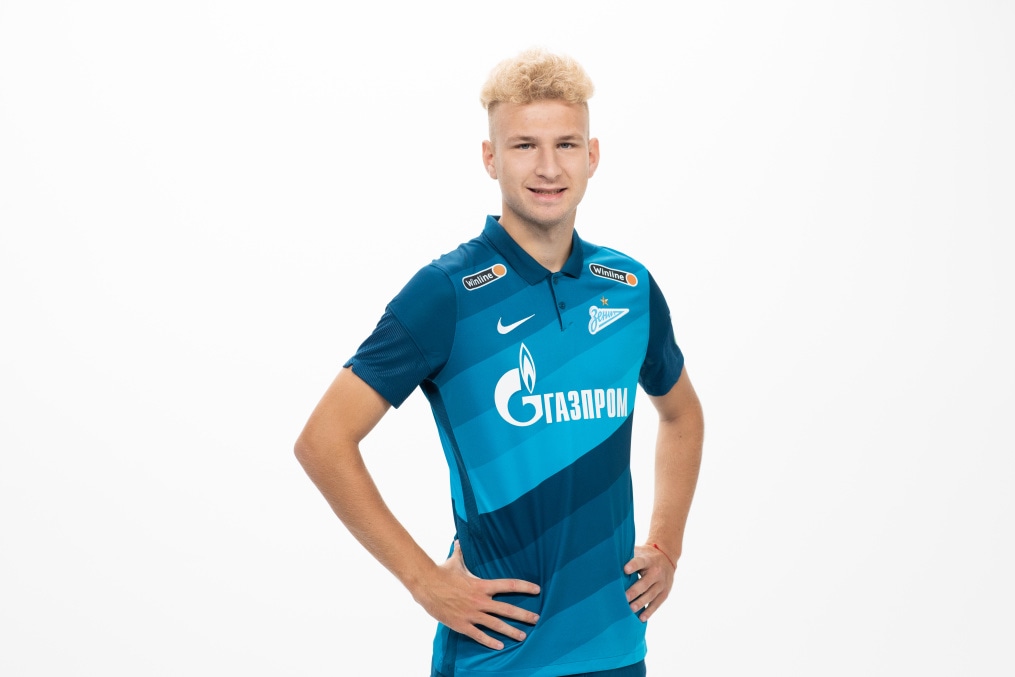 Фотосессия футболистов и тренеров основного состава ФК «Зенит» сезона 2020/21