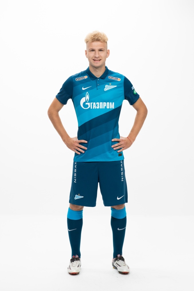 Фотосессия футболистов и тренеров основного состава ФК «Зенит» сезона 2020/21