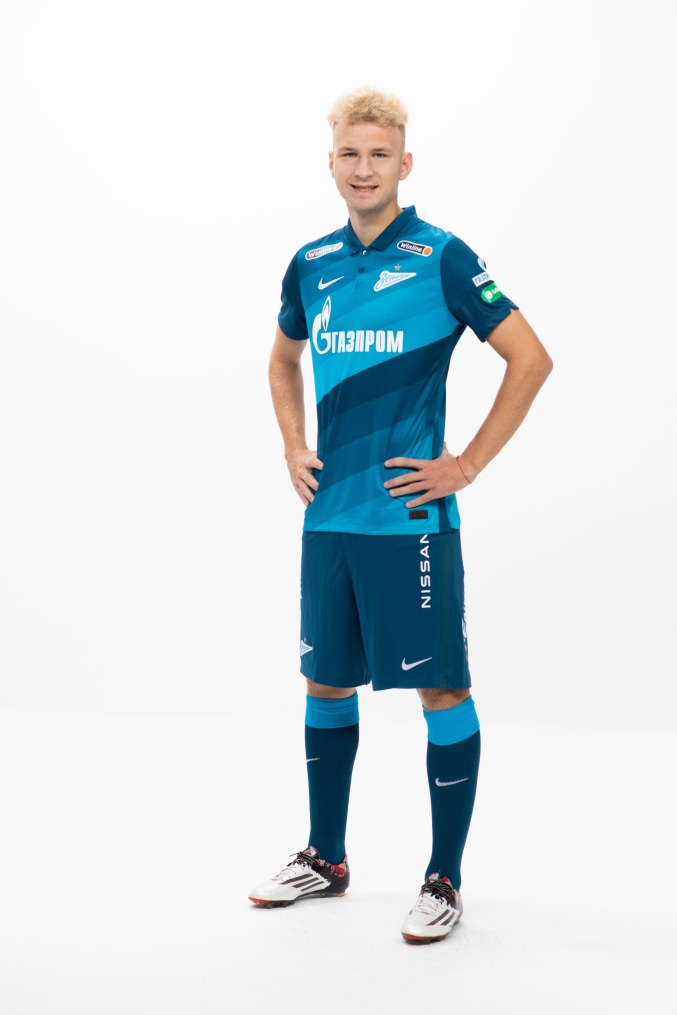 Фотосессия футболистов и тренеров основного состава ФК «Зенит» сезона 2020/21