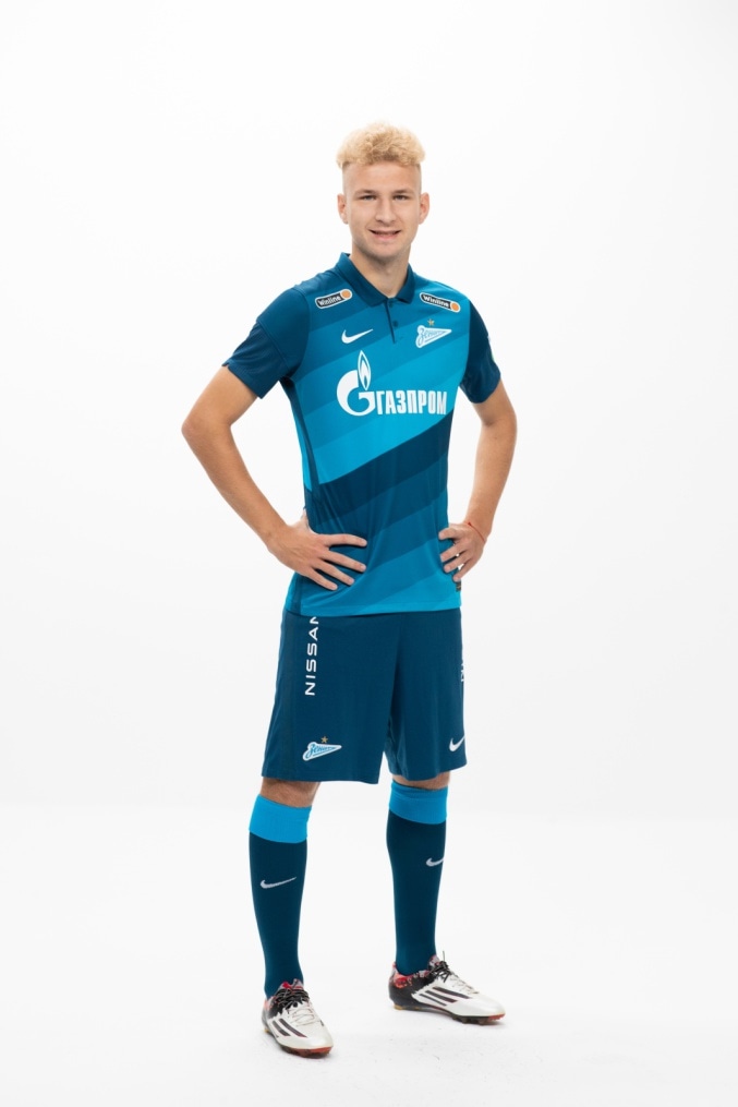 Фотосессия футболистов и тренеров основного состава ФК «Зенит» сезона 2020/21