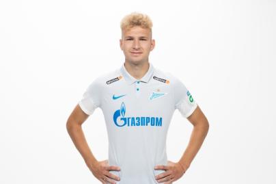 Фотосессия футболистов и тренеров основного состава ФК «Зенит» сезона 2020/21