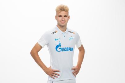 Фотосессия футболистов и тренеров основного состава ФК «Зенит» сезона 2020/21