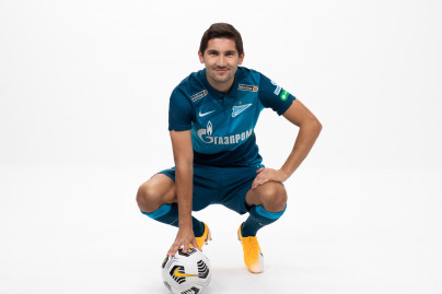 Фотосессия футболистов и тренеров основного состава ФК «Зенит» сезона 2020/21