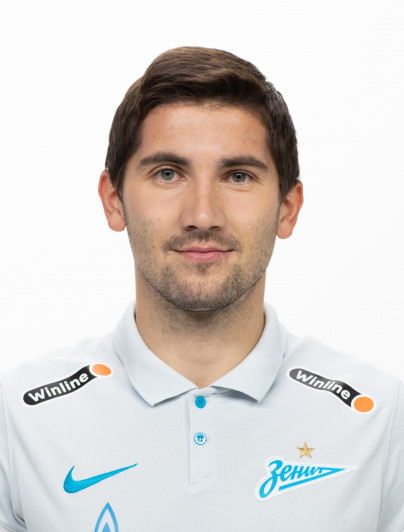 Фотосессия футболистов и тренеров основного состава ФК «Зенит» сезона 2020/21