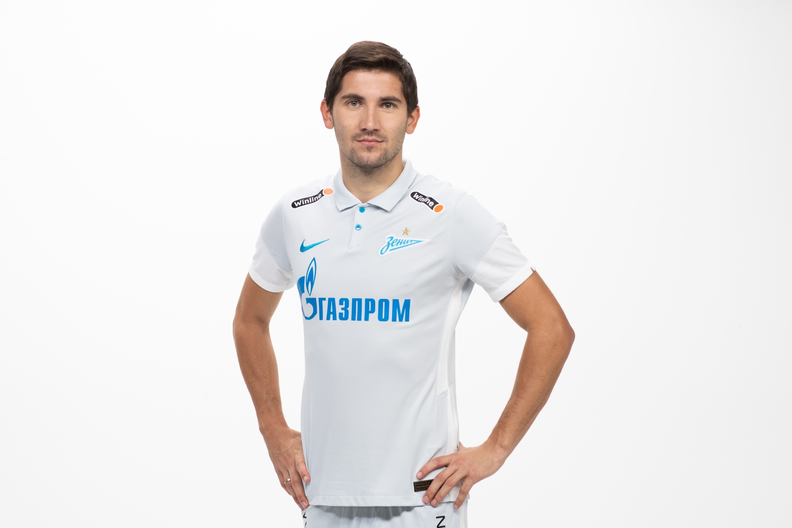 Фотосессия футболистов и тренеров основного состава ФК «Зенит» сезона 2020/21