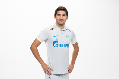 Фотосессия футболистов и тренеров основного состава ФК «Зенит» сезона 2020/21