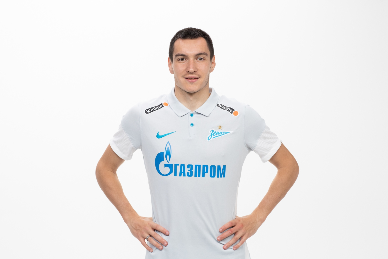 Фотосессия футболистов и тренеров основного состава ФК «Зенит» сезона 2020/21