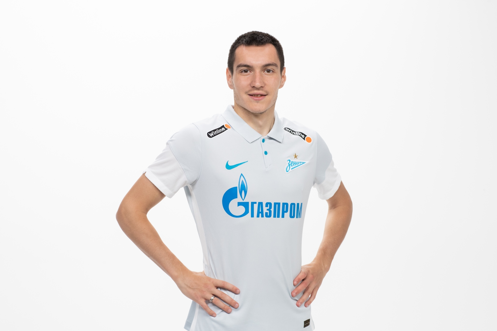 Фотосессия футболистов и тренеров основного состава ФК «Зенит» сезона 2020/21