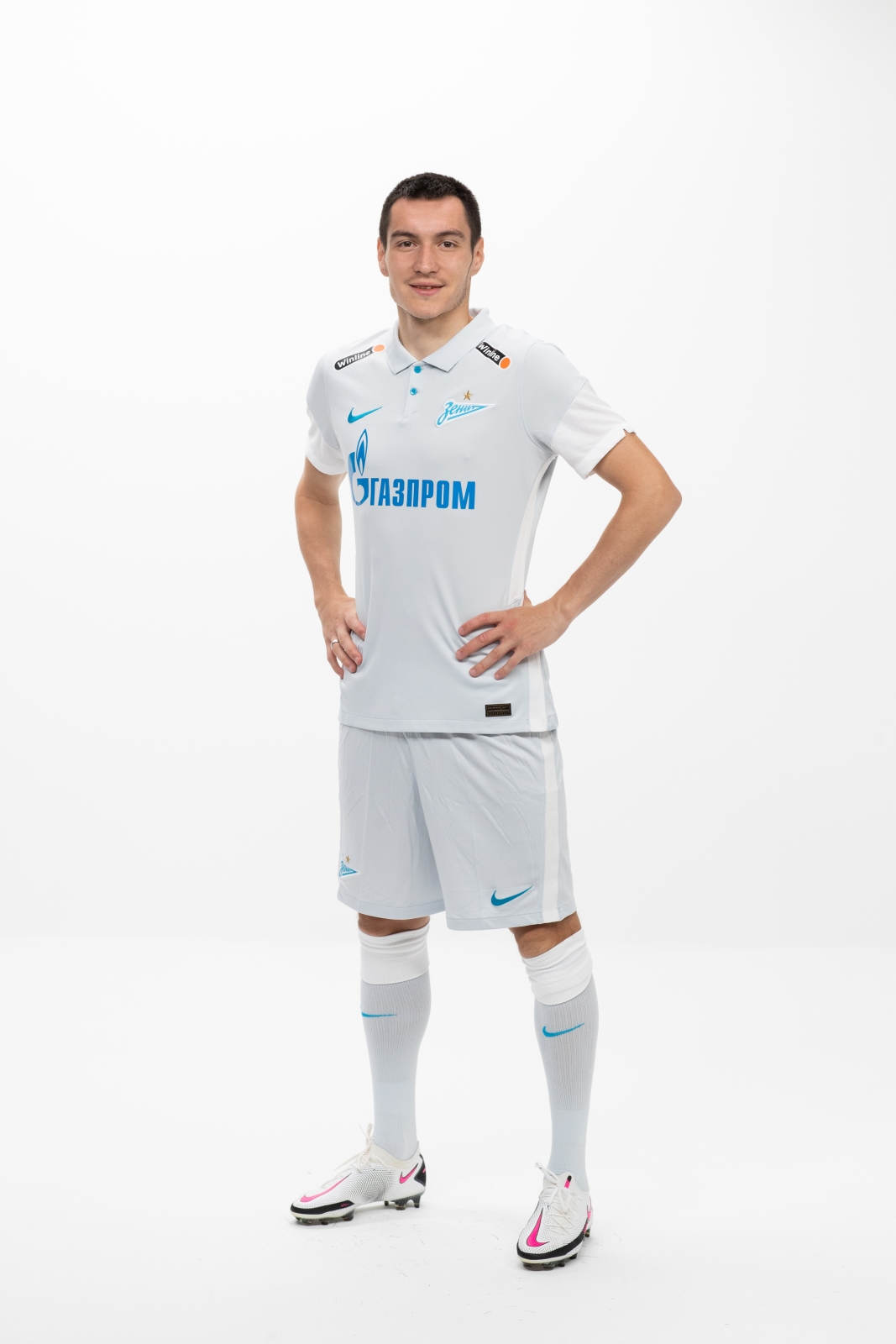 Фотосессия футболистов и тренеров основного состава ФК «Зенит» сезона 2020/21